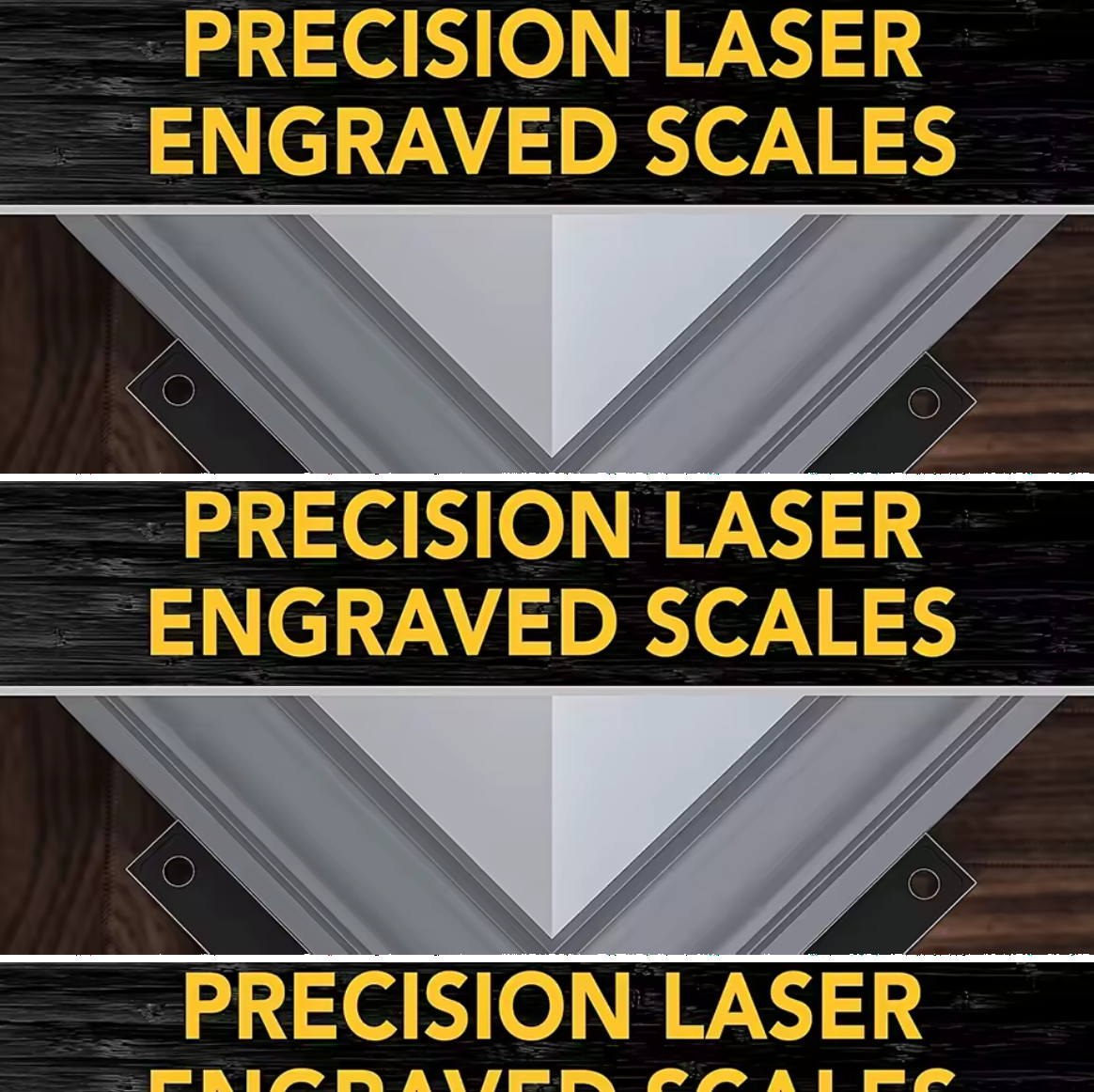Aluminum Miter Saw Protractor | 7-Inch Rust Proof Angle Finder Featuring