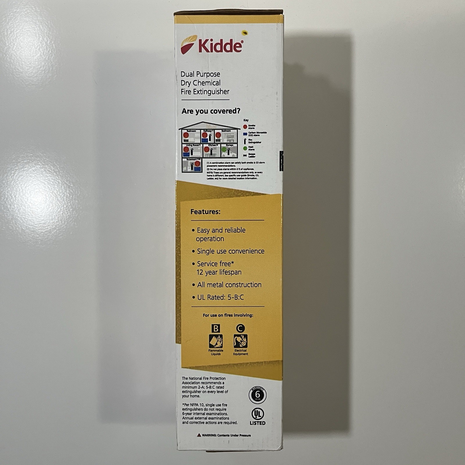 Kidde Basic Fire Extinguisher (KD57-5BC)