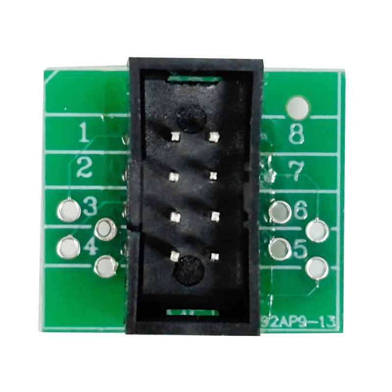 CH341A For 24/25 Series BIOS Flash USB Programmer Set w/ SOIC8 Clip+1.8V Adapter