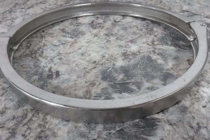 VNE Corporation 13MHHM10.0 4 Pk 10 In Tube OD 304SS Single-Pin Heavy Duty Clamp