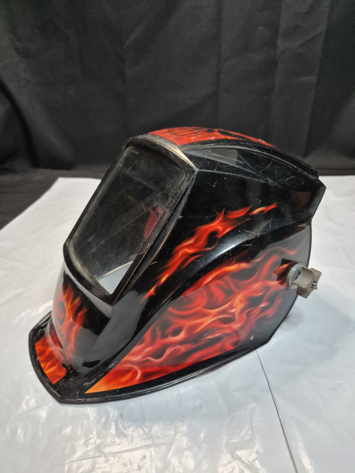 Miller Auto-Darkening Welding Helmet Graphics, Shell Only Set Up For Grinding,