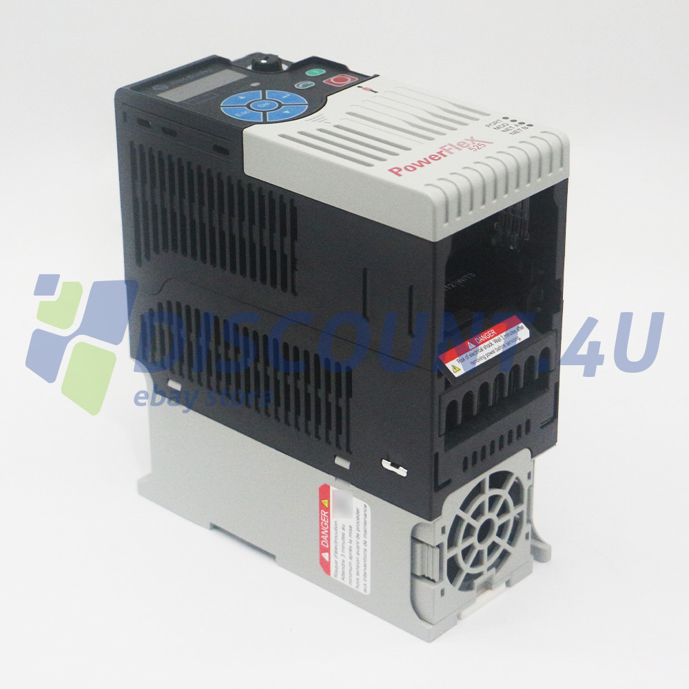 New Sealed Allen Bradley 25B-D2P3N114 /A PowerFlex 525 480V 2.3A 1.0HP IP20 NE