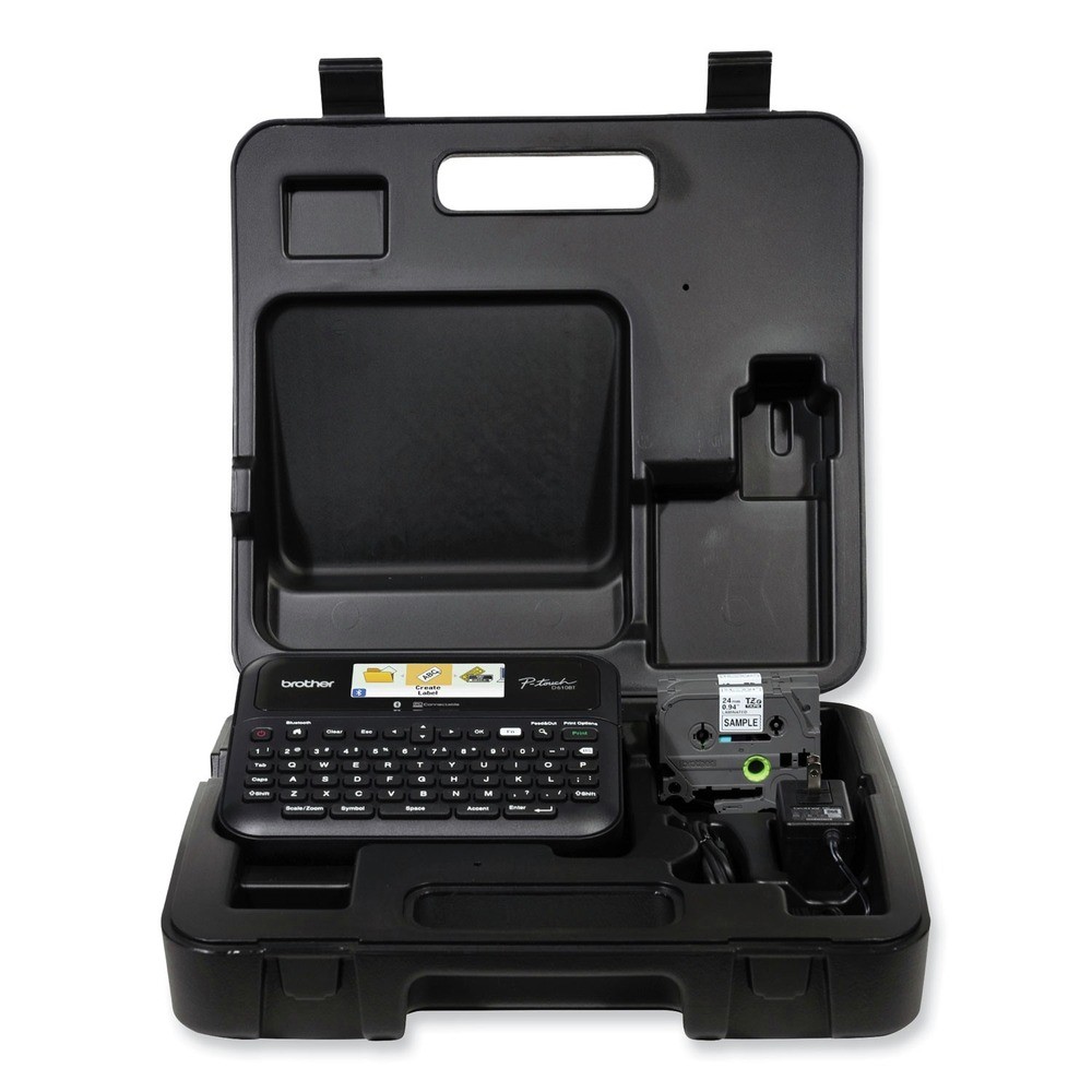 Brother P-Touch PTD610BTVP 14.2″ x 6″ x 13.3″ 30 mm/s Connected Label Maker New