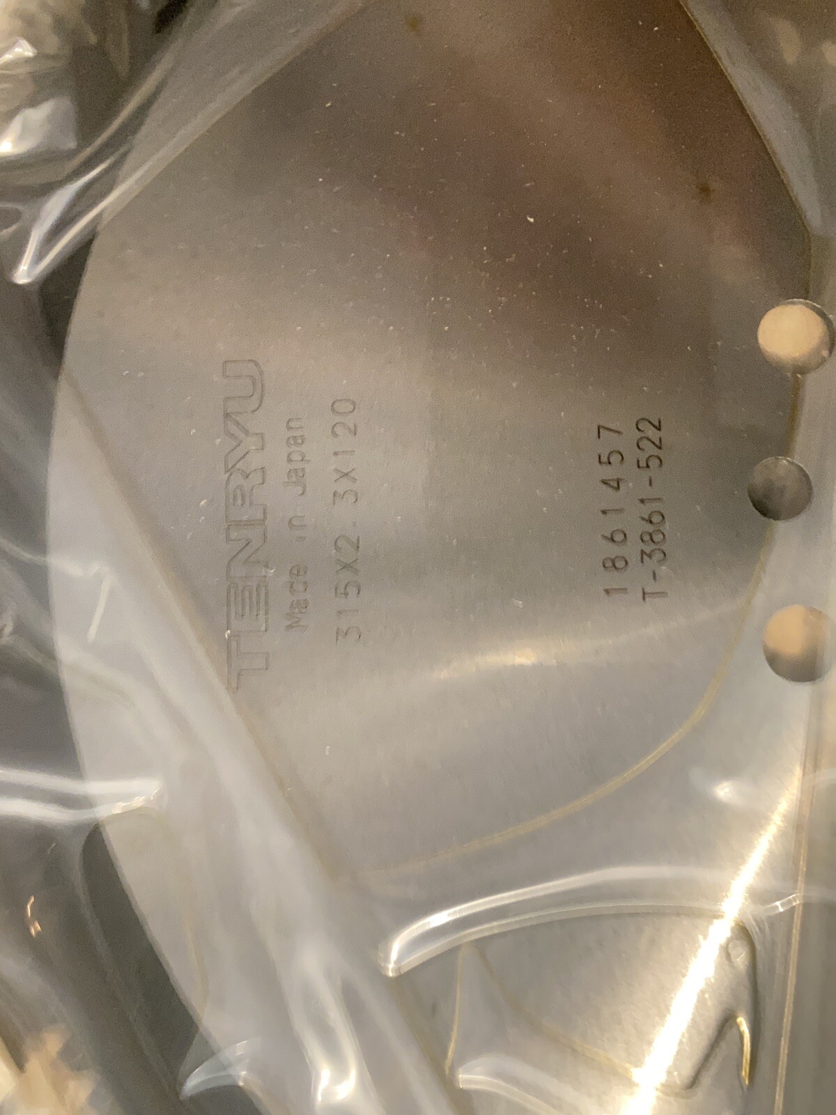 Tenryu T3861522 315 mm x 32 mm Bore 120 Teeth Saw Blade
