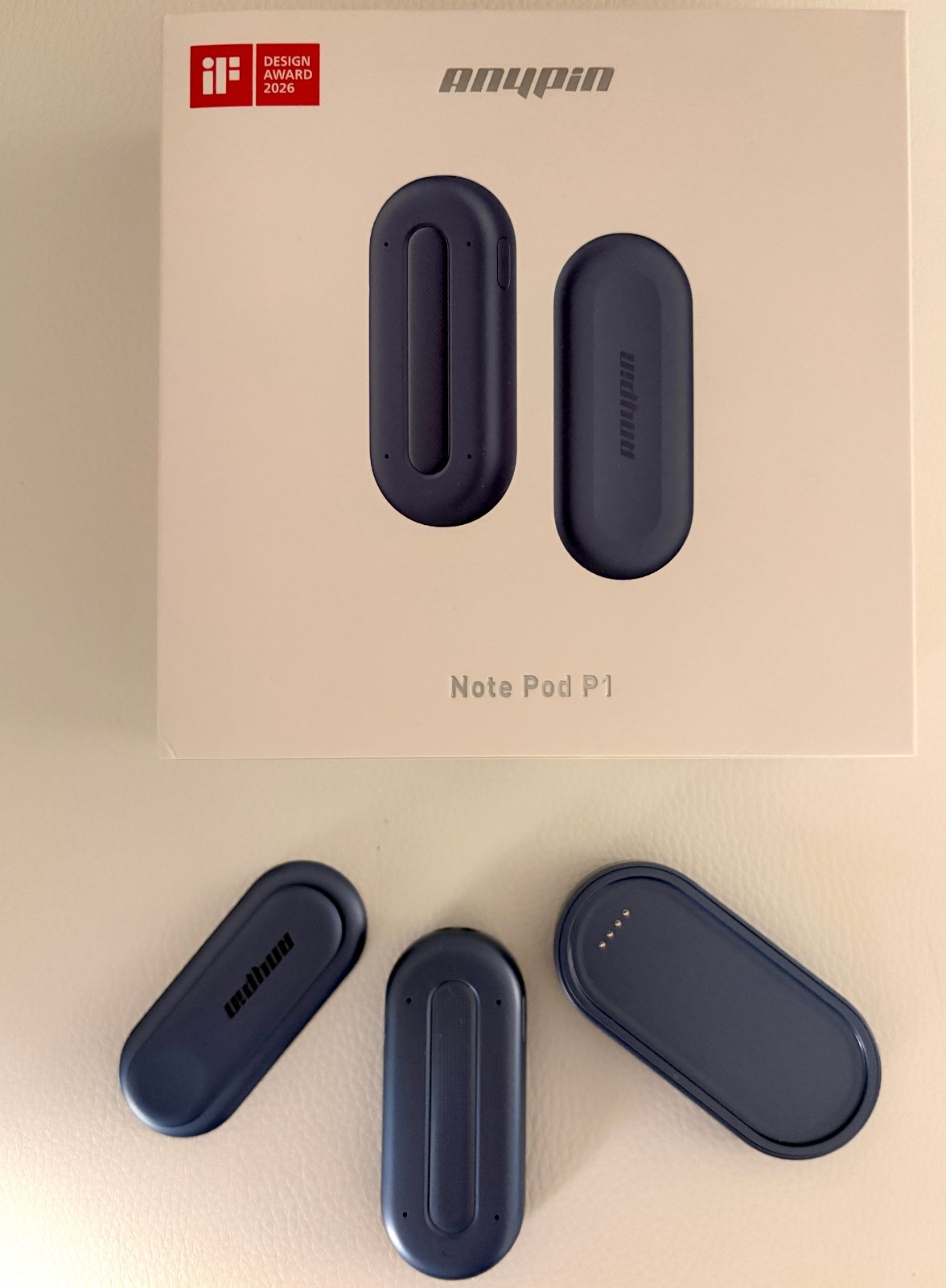 *NEW* ANYPIN Audio Transcription Wearable Note Pod 1