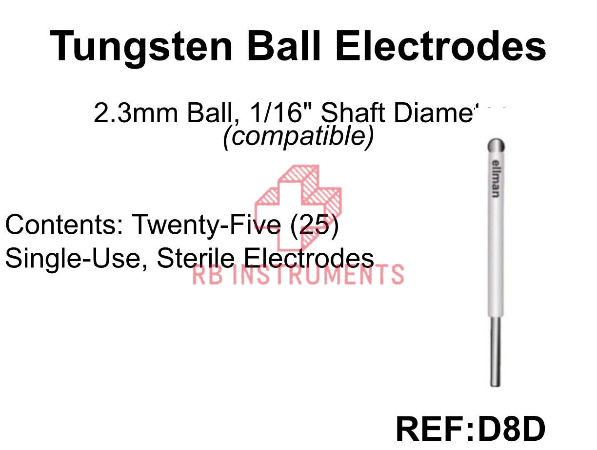 Ellman D8D Tungsten Ball Electrode 2