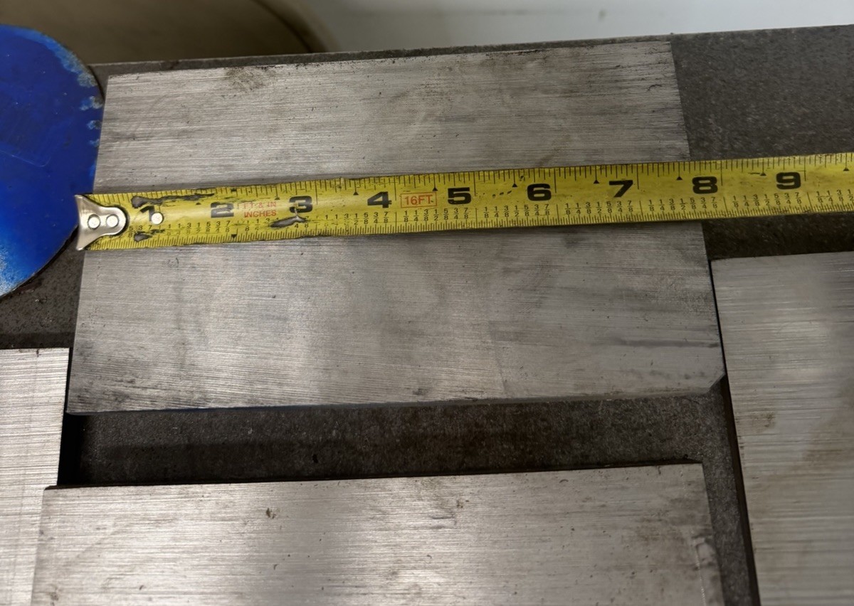 8620 Alloy Steel Bar Stock – Cutoff Lot (5 PCS, Approx 30.00 LBS)