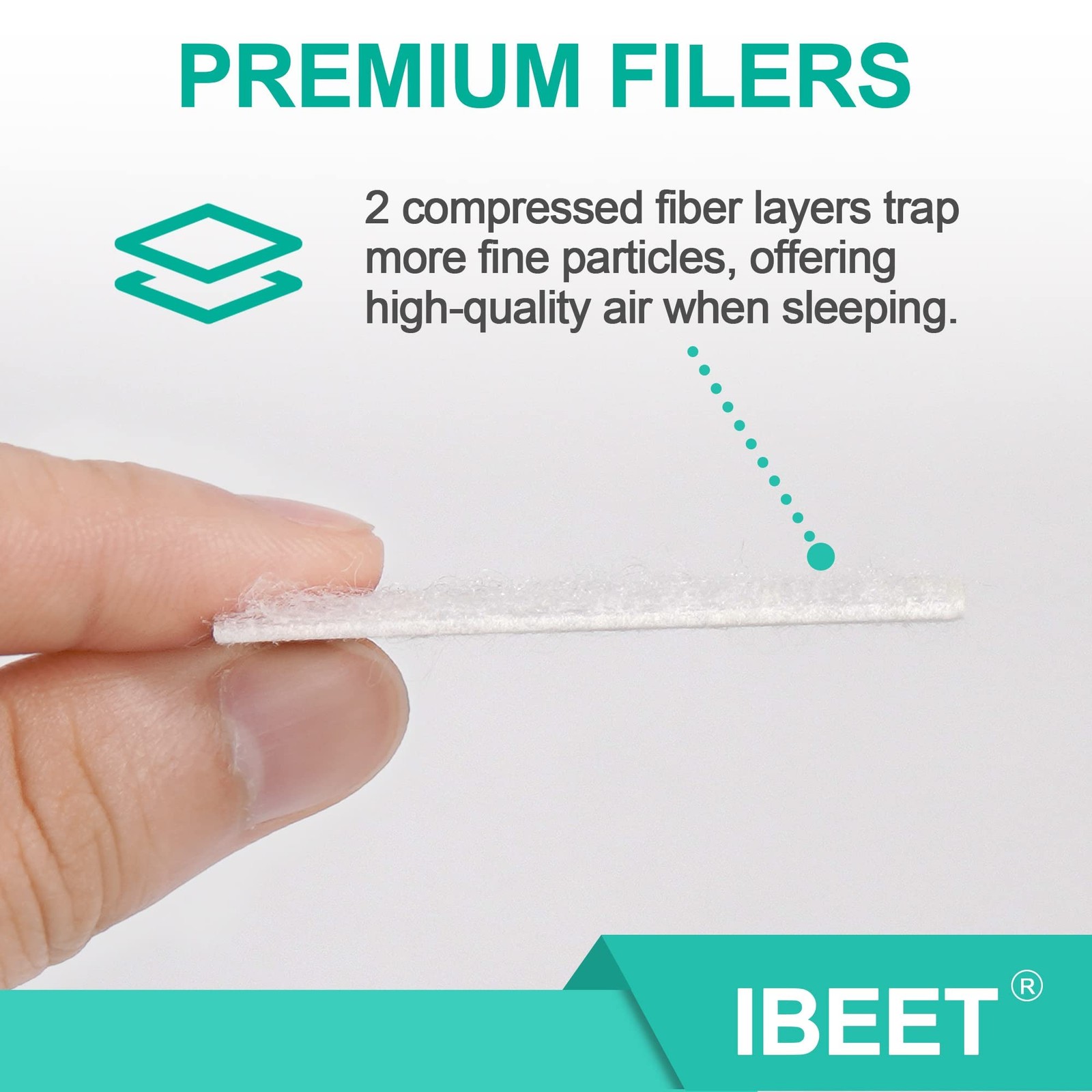 Disposable HEPA Filters for Airsense 11(2 Year 52 Pieces Set, White – S11
