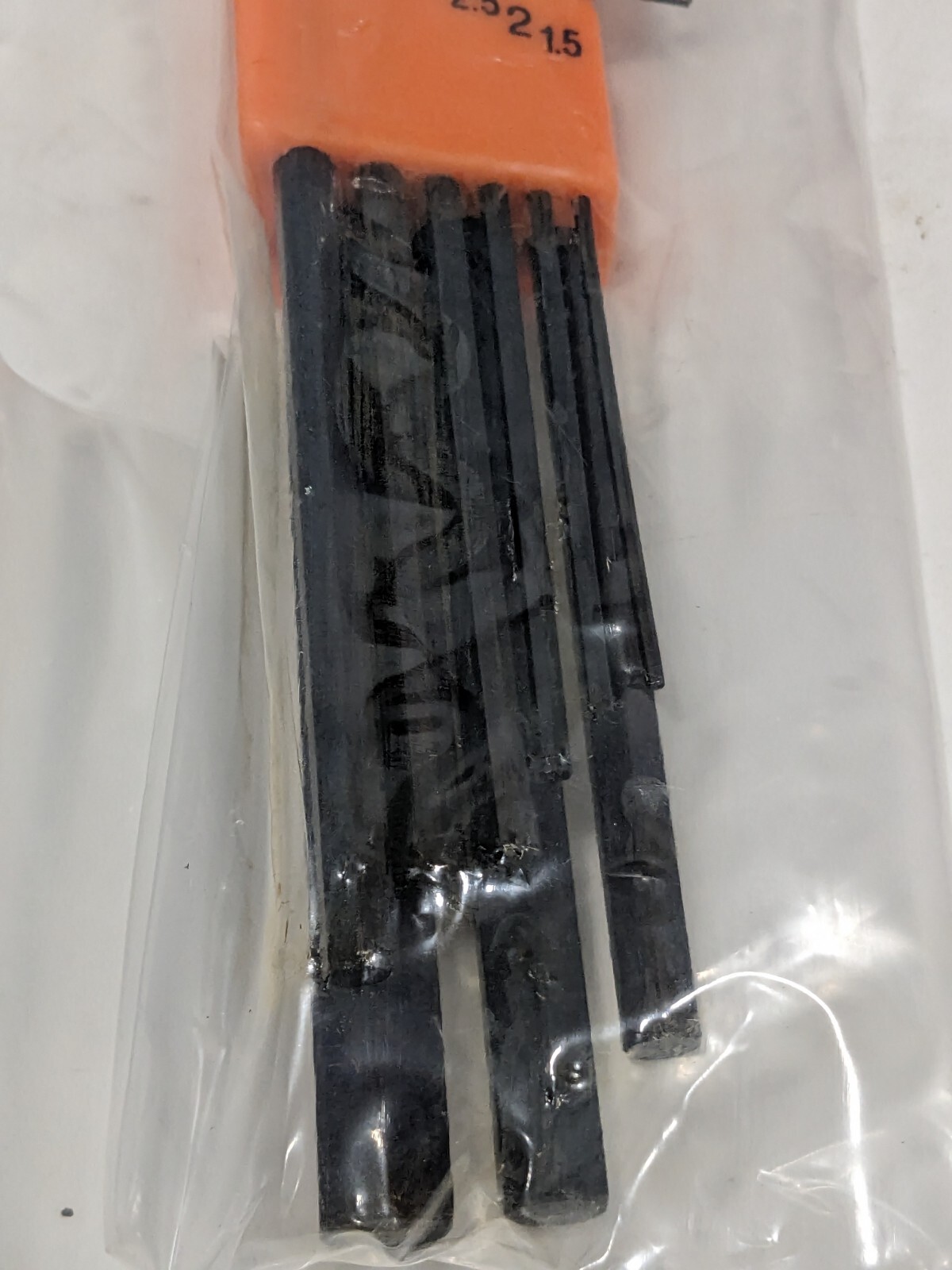 9 Pc Metric Long Arm Hex Key Set Qty 3 45659547