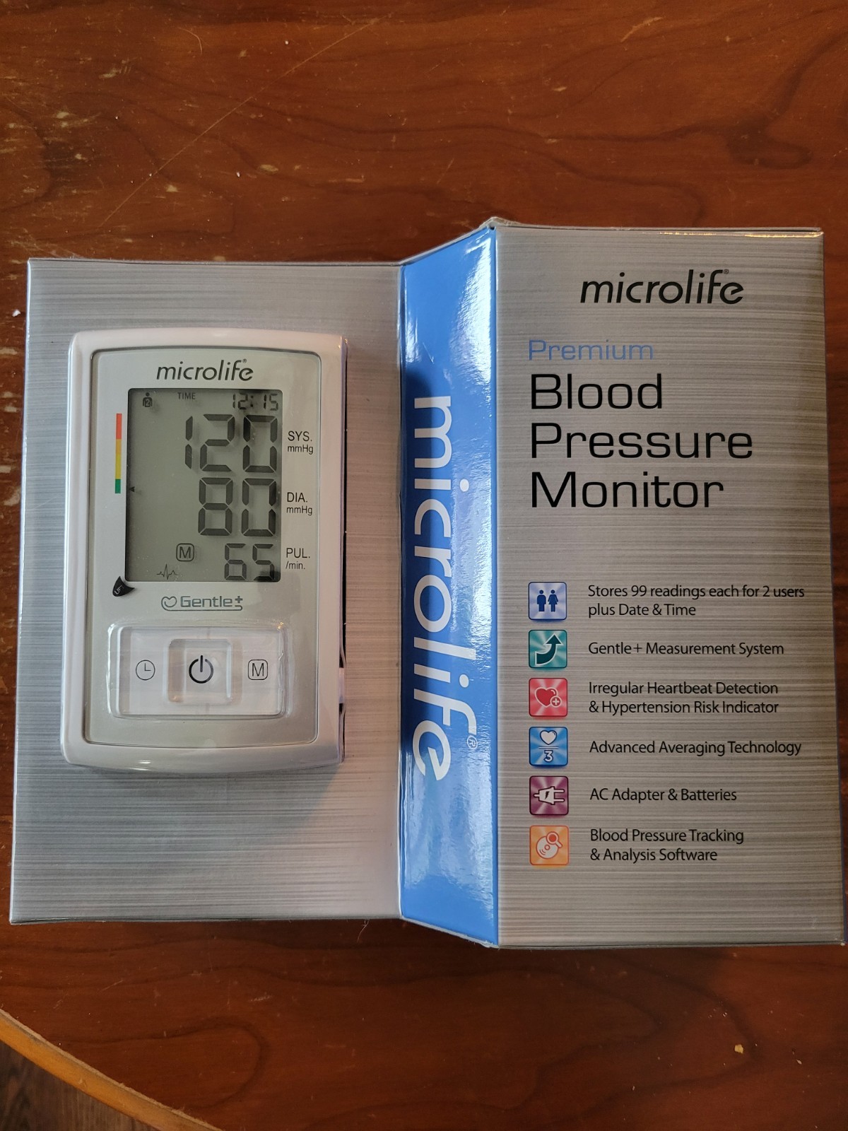 Microlife Gentle+ Arm-Type Digital Blood Pressure Monitor Automatic