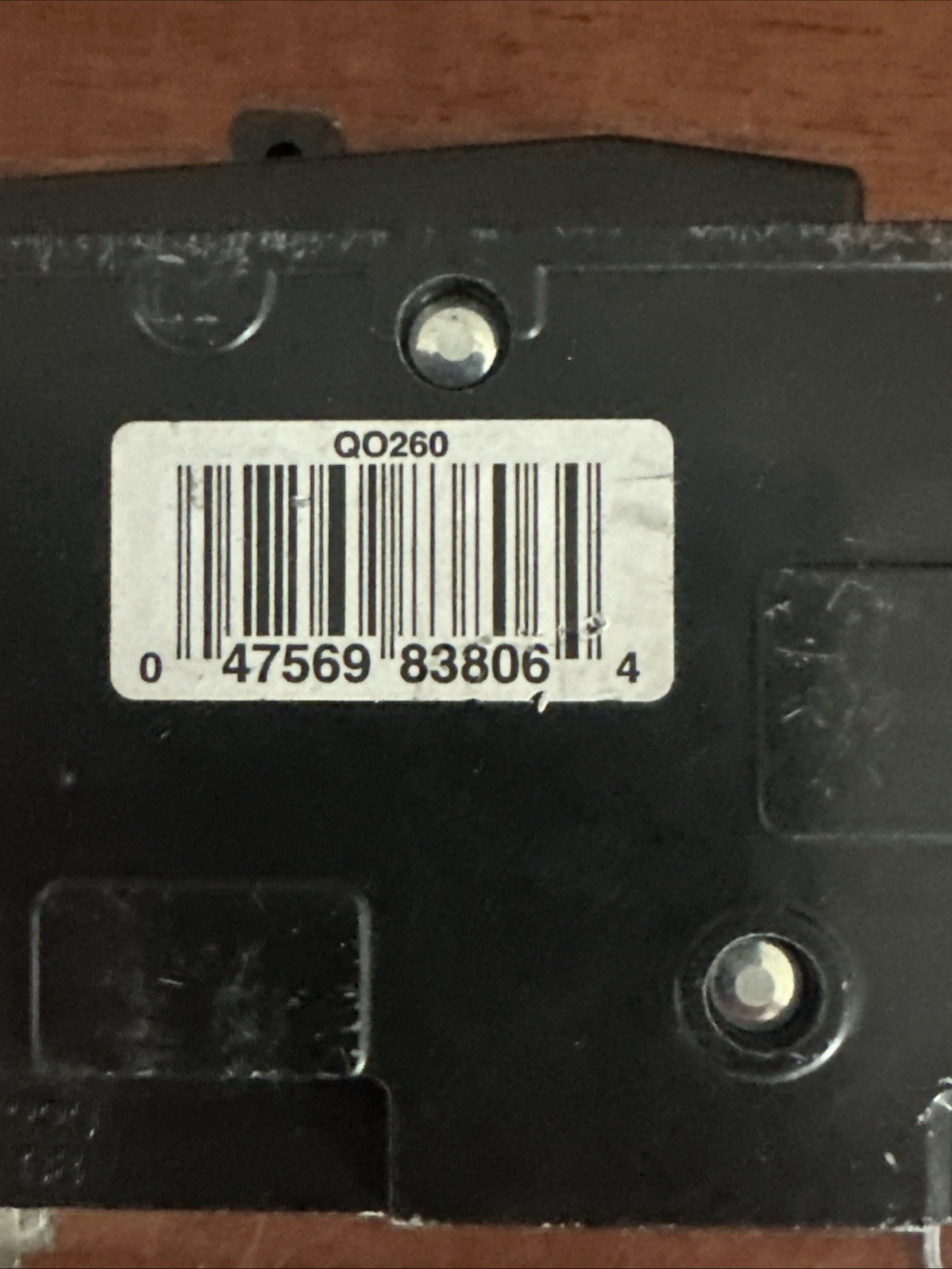 Square D QO260 Circuit Breaker 2‑Pole 60A 240V Type QO Plug‑In
