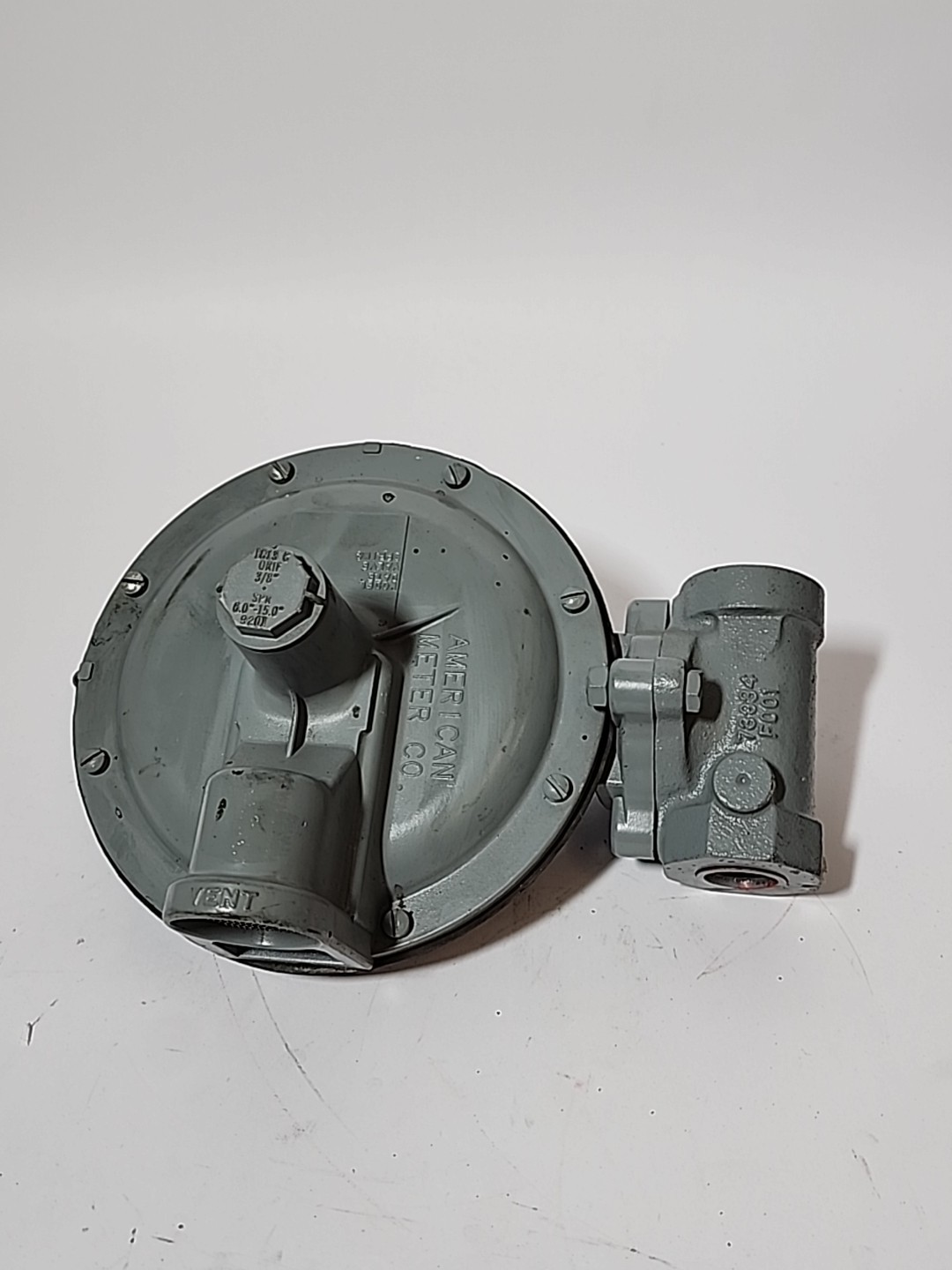 American Meter Co 1813C Gas Pressure Regulator 3/8″ Orifice 6.0-15.0″ Spring