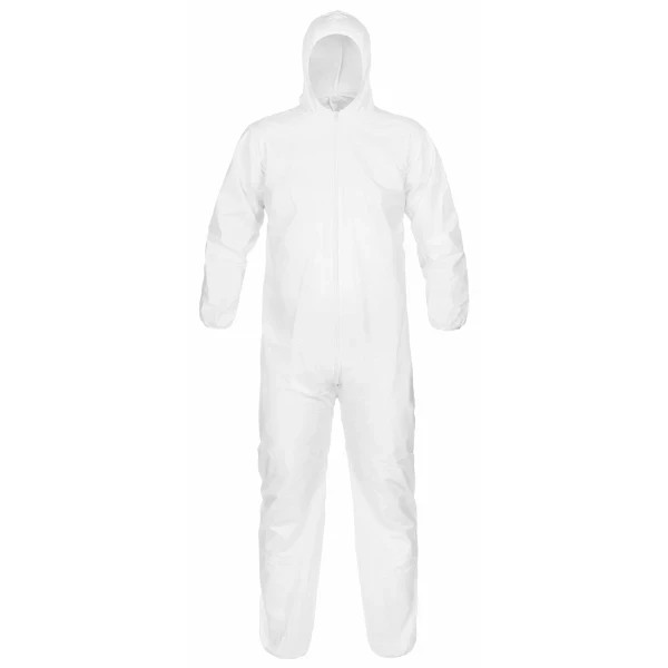 Lakeland MicroMax® Coverall – Hood, Elastic Wrist/Ankle, Size Small, 25 per case