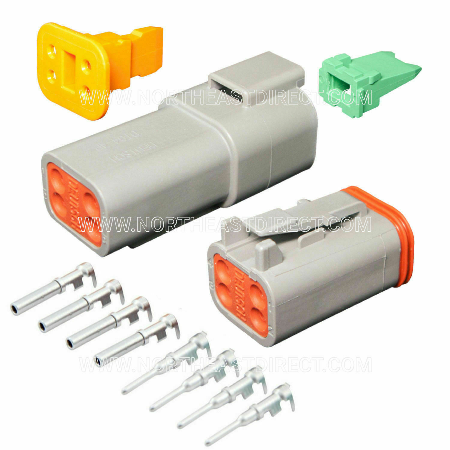 4 Pin Deutsch DT04-4P DT06-4S waterproof electrical connector kit
