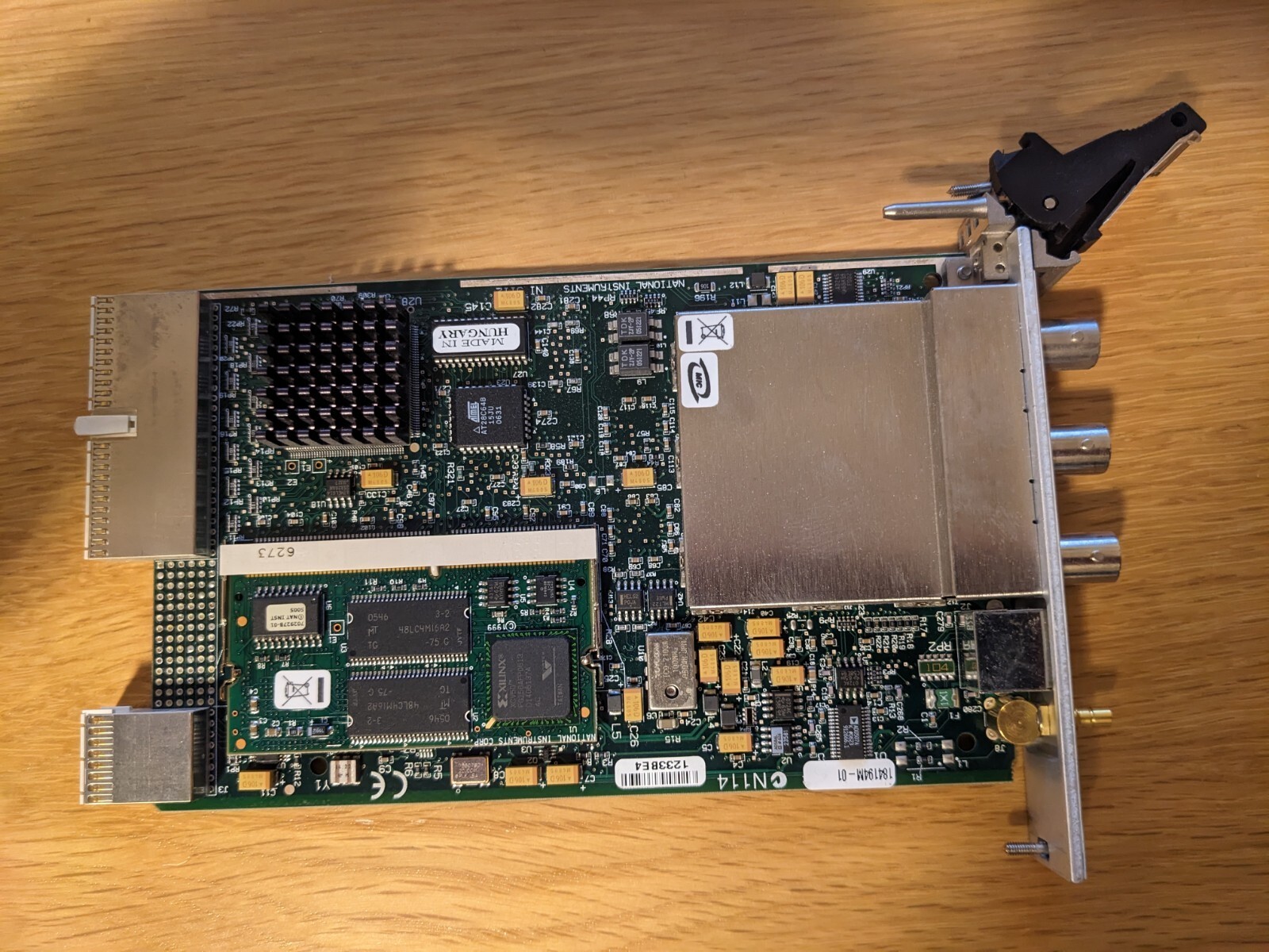 National Instruments PXI-5112 (100 MHz oscilloscope card for PCI chasis)