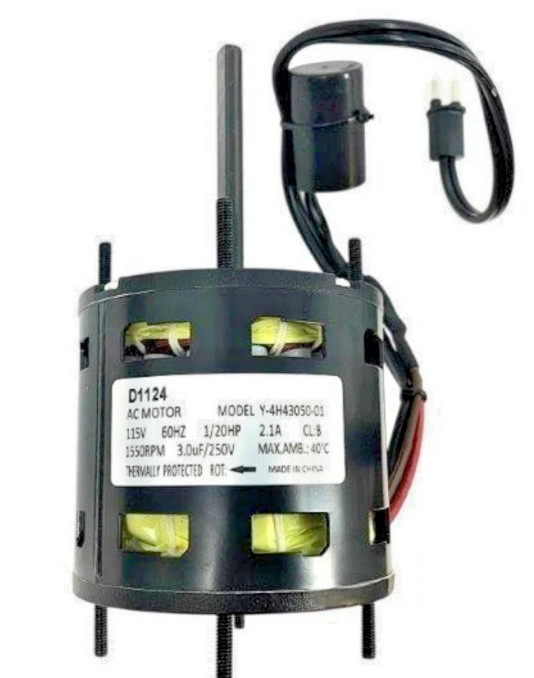 Fasco D1124 3.3-Inch 115 Volts 1550 RPM Shaded Pole Motor – NEW