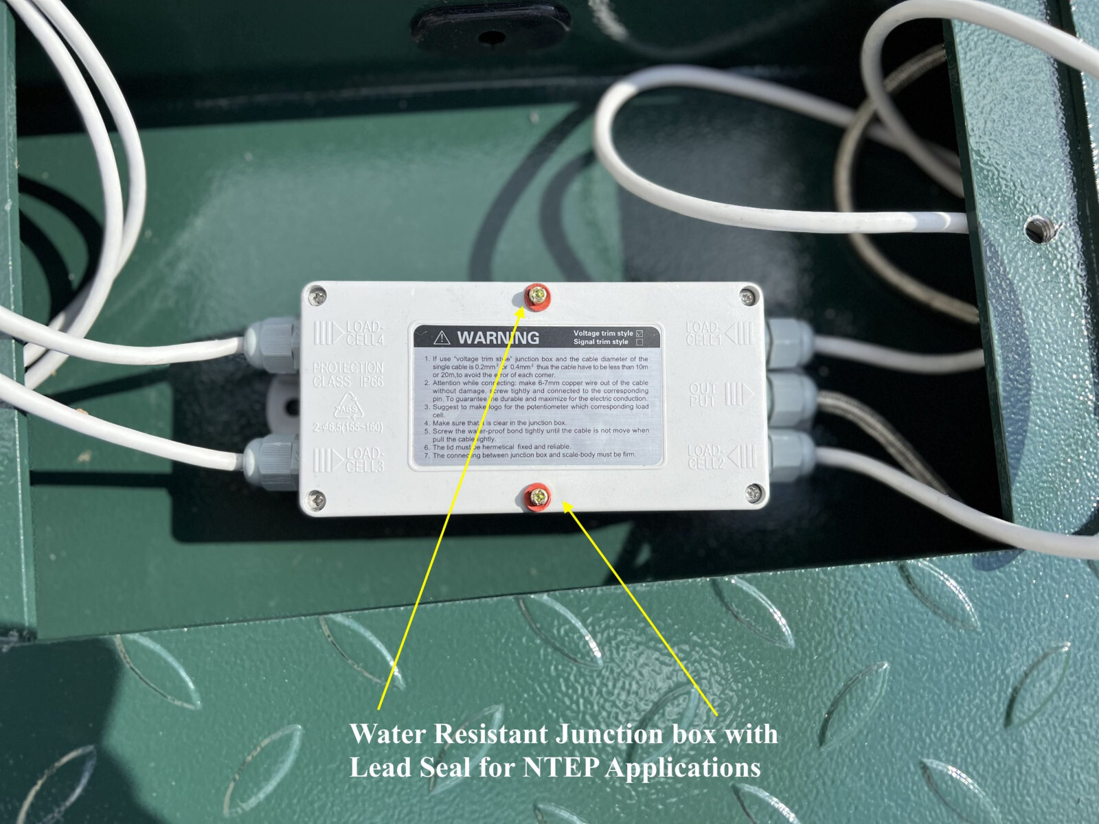 5 Year Warranty Thunderbolt 4×4 Heavy Duty 48″ x 48″ Floor Scale 5,000 lb NTEP