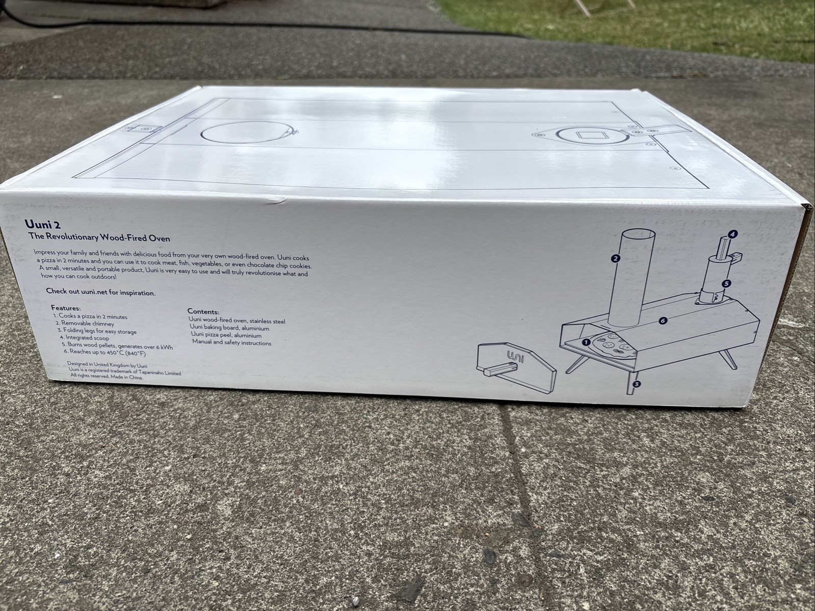Uuni 2 Pizza Oven Stainless Steel – NEW Never Used In Box