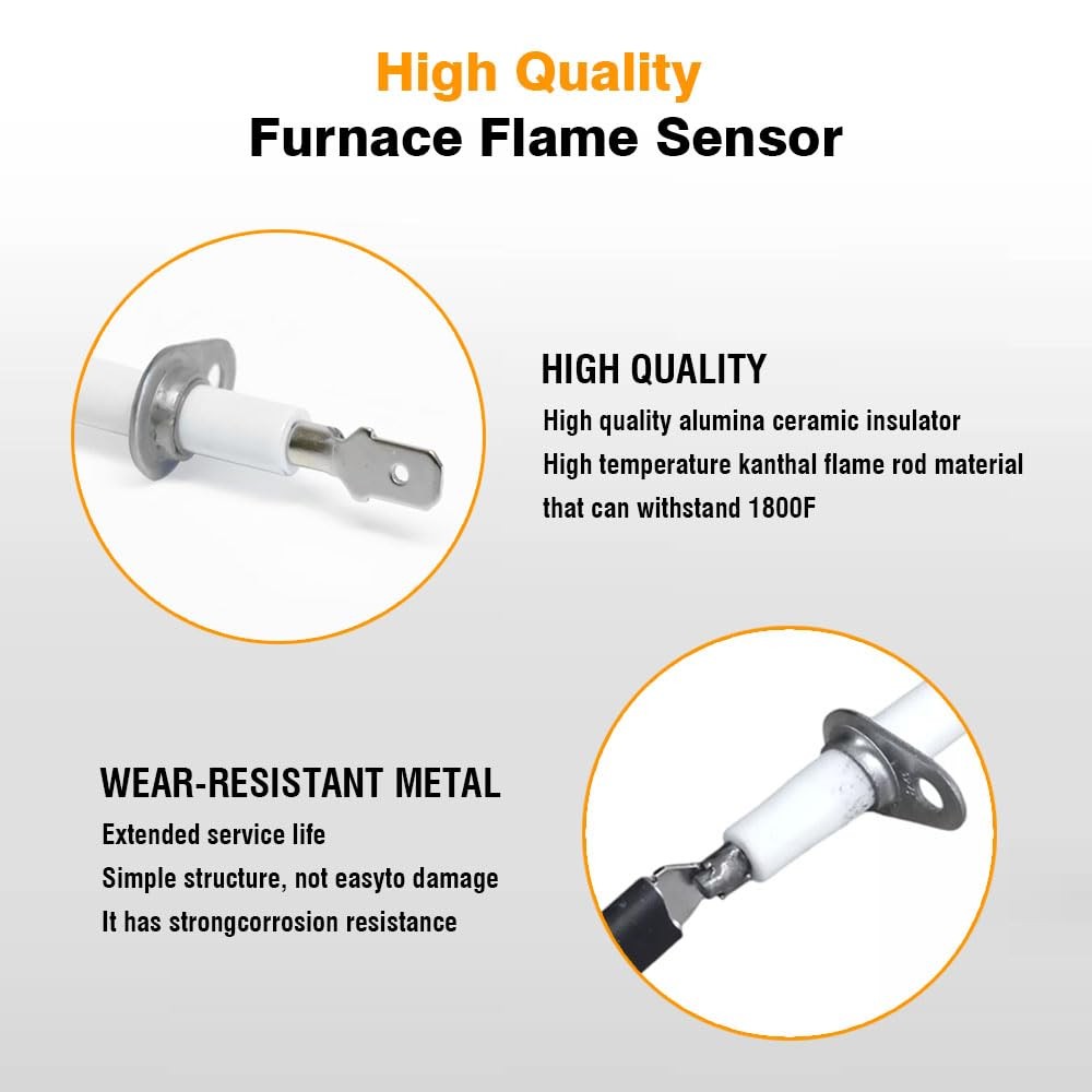 LH680013 Gas Furnace Flame Sensor Rod for Carrier Bryant Payne Day&Night LH33WZ5