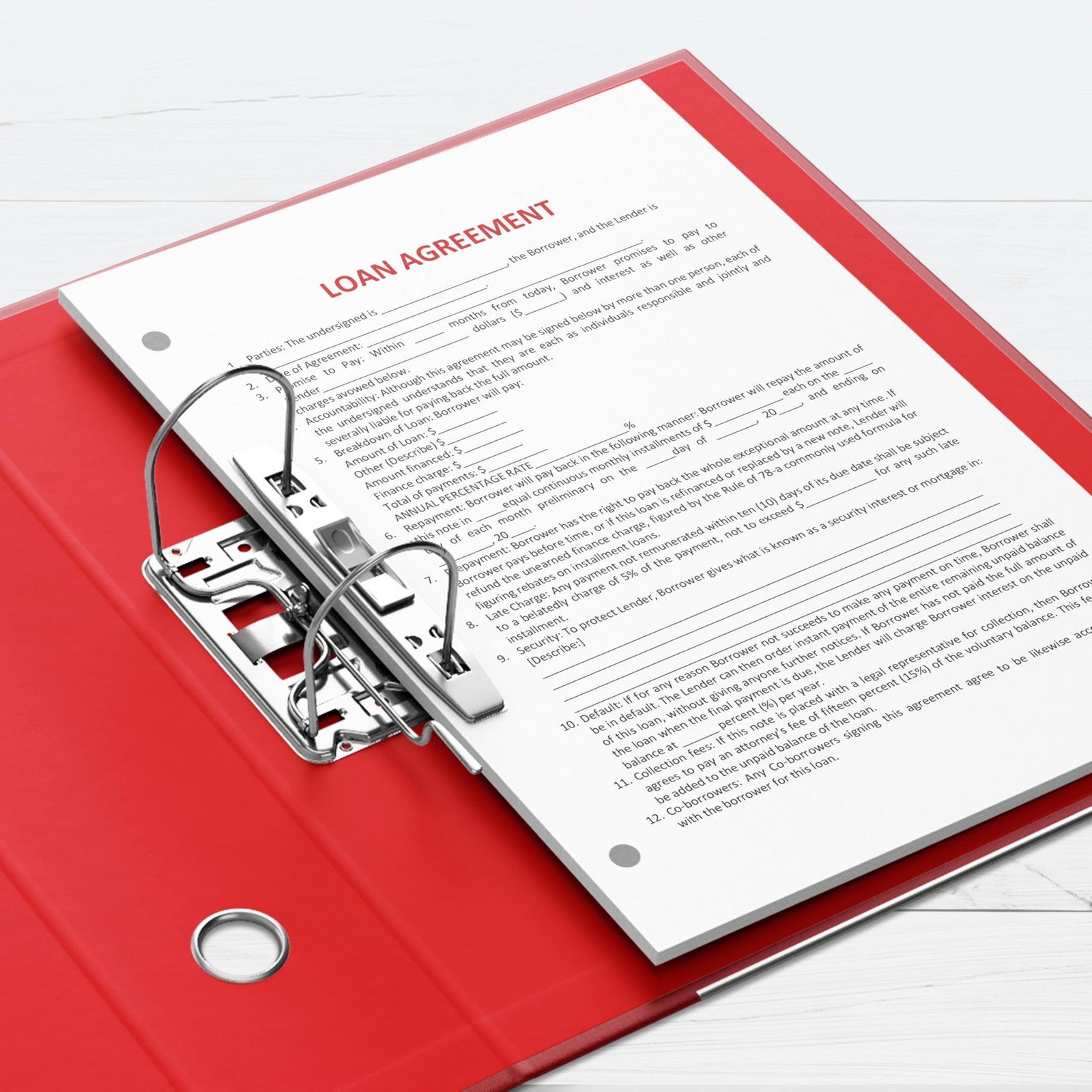 PrintWorks Professional 5 Hole Punch Left Paper – Pre-Punched for Folders & Bind
