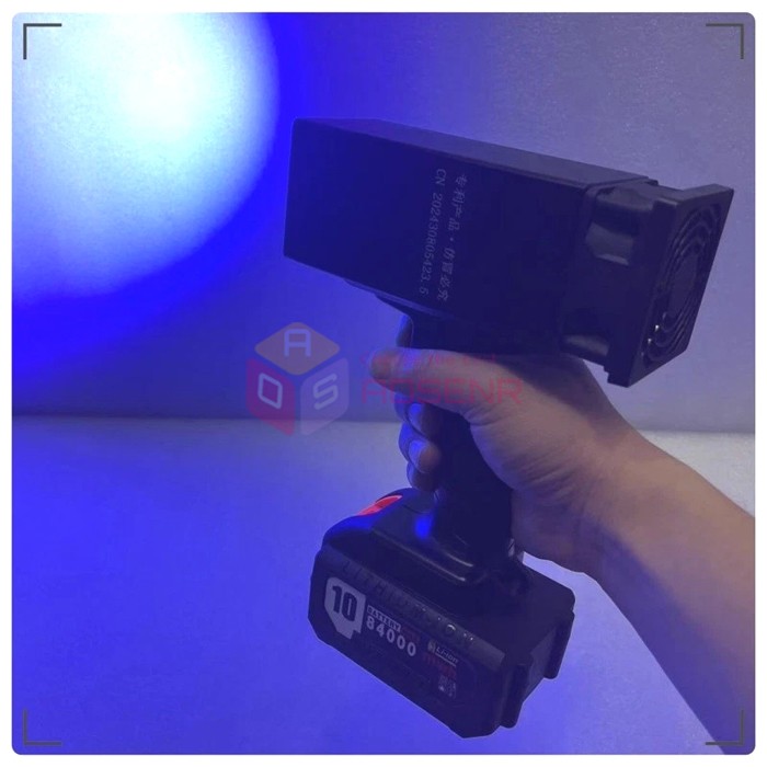 Car Paint Flaw Detection UV Curing Lamp Handheld Rechargeable UV LED Curing Lamp