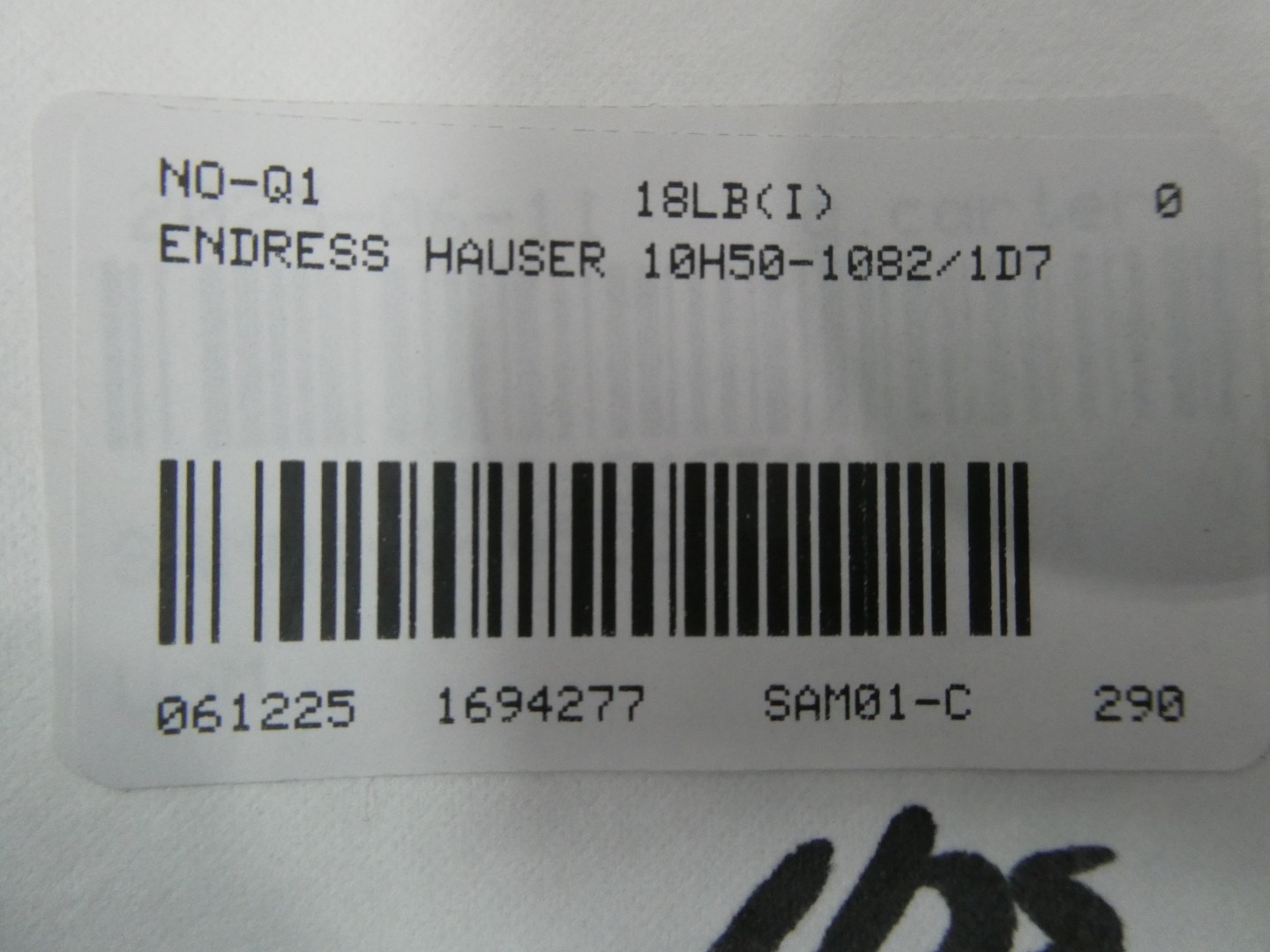 Endress Hauser 10h50-vf0a1aa0a5aa Promag 10h Electromagnetic Flow Meter 2in