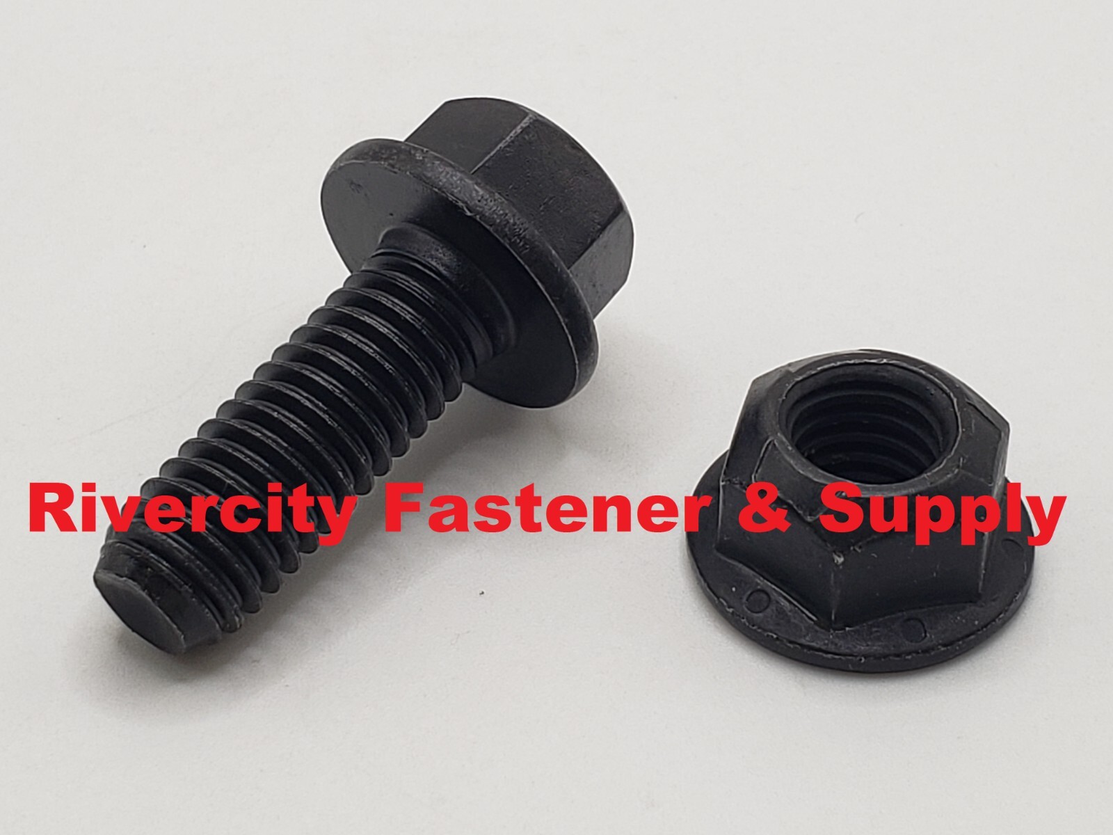 7/16-14×1-1/4 Grade 8 Hex Head Flange bolts / Frame Screws & 7/16-14 Lock Nuts