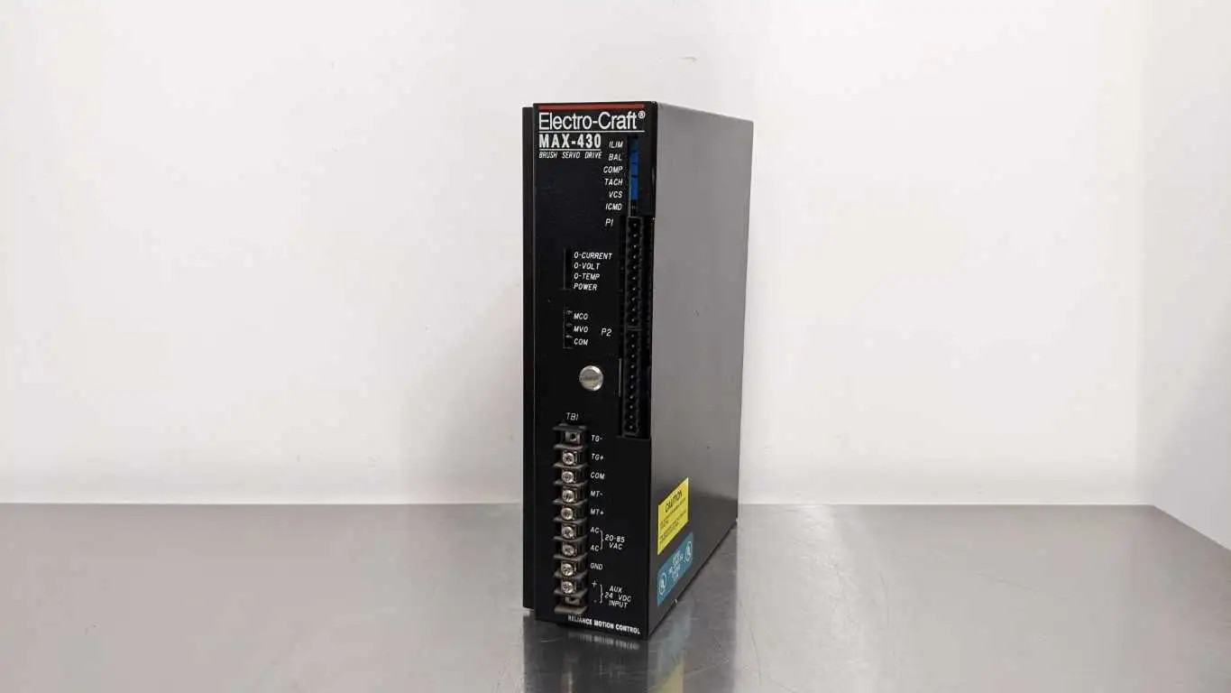 Electro-Craft MAX-430 Brush Servo Drive F 20-85VAC 15A to 30-120VDC 15A 30-Peak