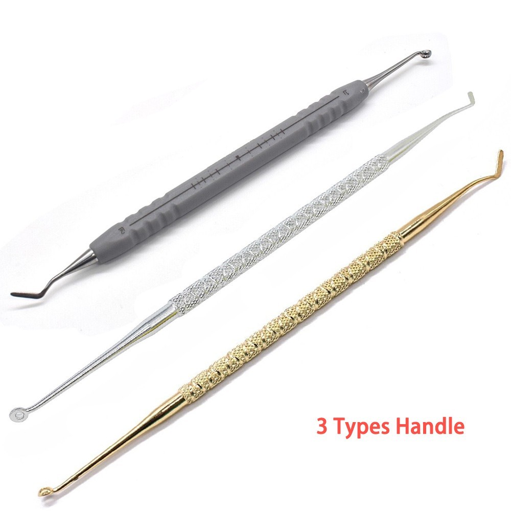Dental OptraSculpt Foam Pads & Spatula Handle Kit Veneer Composite Resin Filling