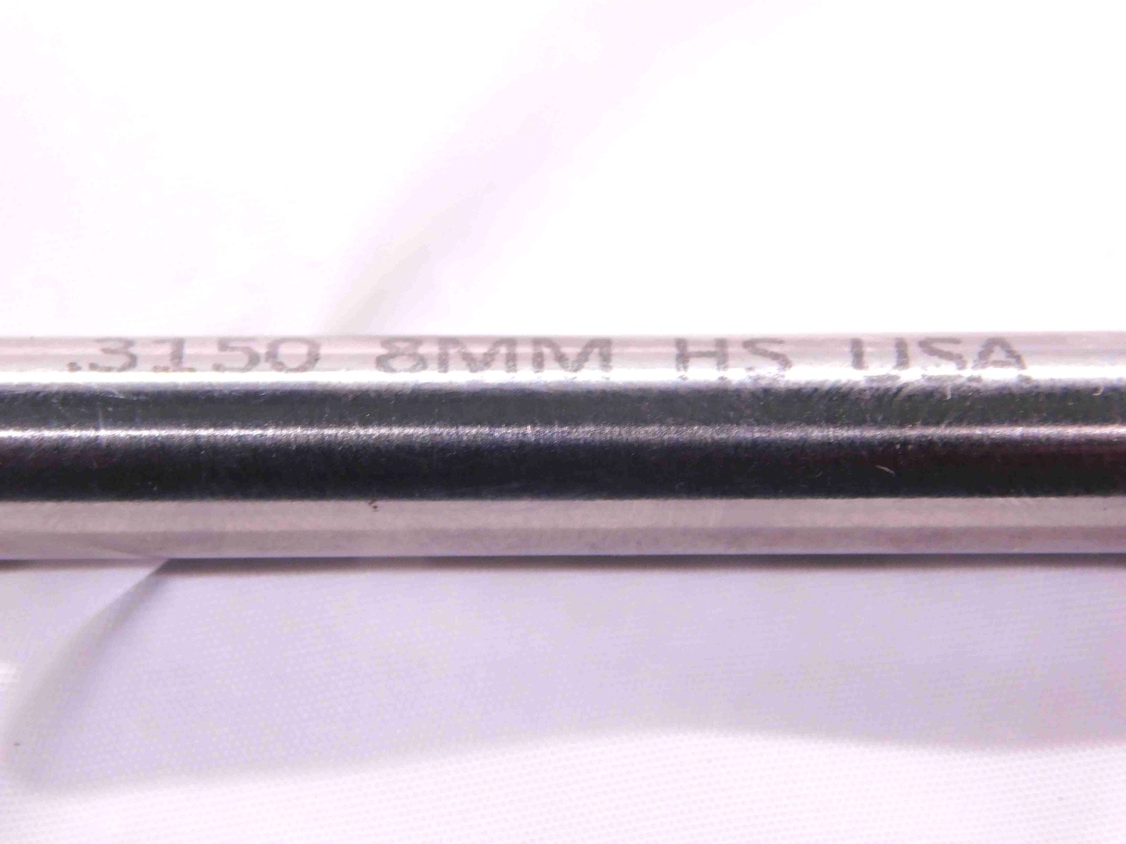 0.315 OD HSS CHUCKING REAMER 6 FLUTE .315 .3150 5/16 .3125 +.0025 OVERSIZE 8 mm