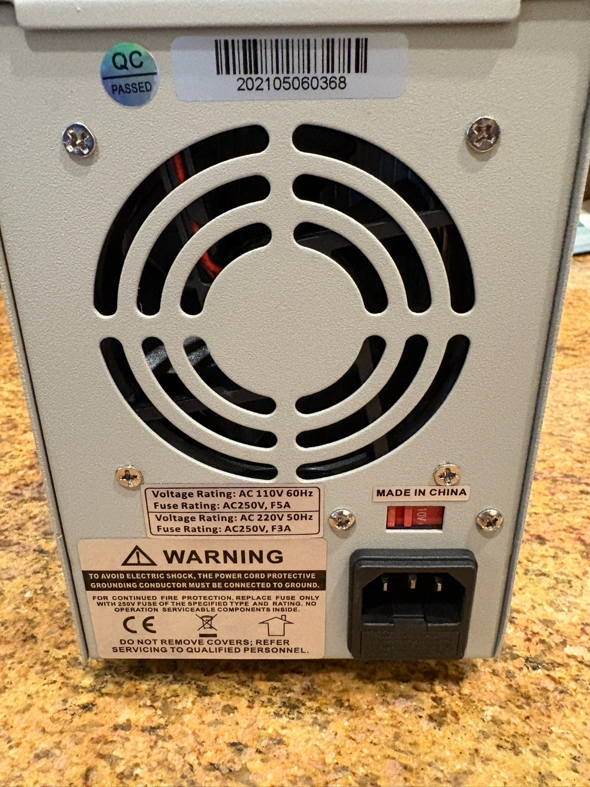 Korad KA3005D Digital Control DC Power Supply, 5A, 110/220VAC