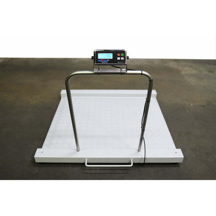 SL-Wheelchair-1k Aluminum Wheel Chair Drum Scale 1000 lb x .2 lb