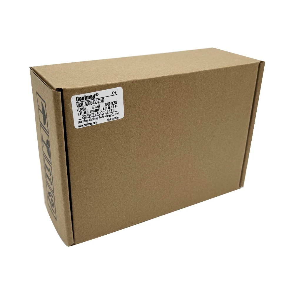 Coolmay MX3G-43C-22MT 4.3″ HMI PLC All in One HMI w/ Built-in PLC 12DI 10DO
