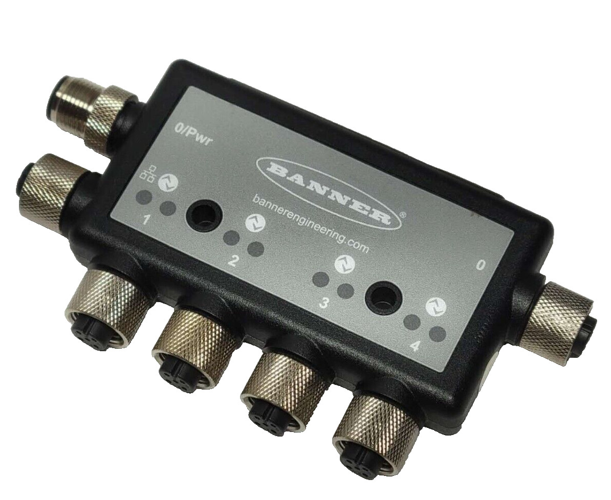 Banner Engineering DXMR90-4k IO Link Master Industrial Controller DXMR90-X1