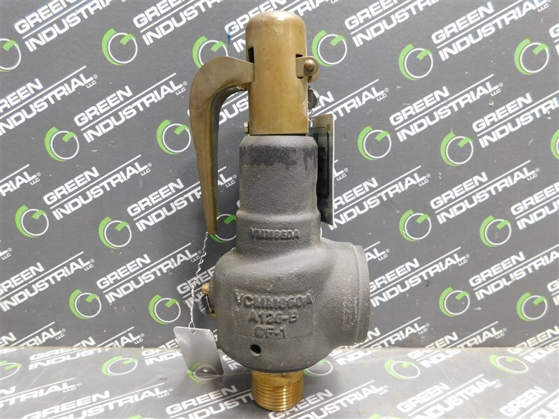 USED GE Dresser 1543F-21 Consolidated Valve 1 X 1 1/4 592 Lbs/hr .156 Lift