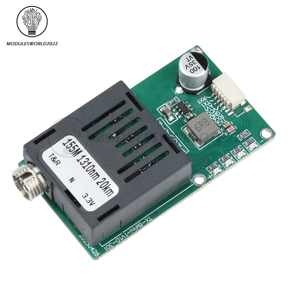 TTL Optical Transceiver Module TTL To Fiber Module For Drone RX/TX/AV/VCC/GND