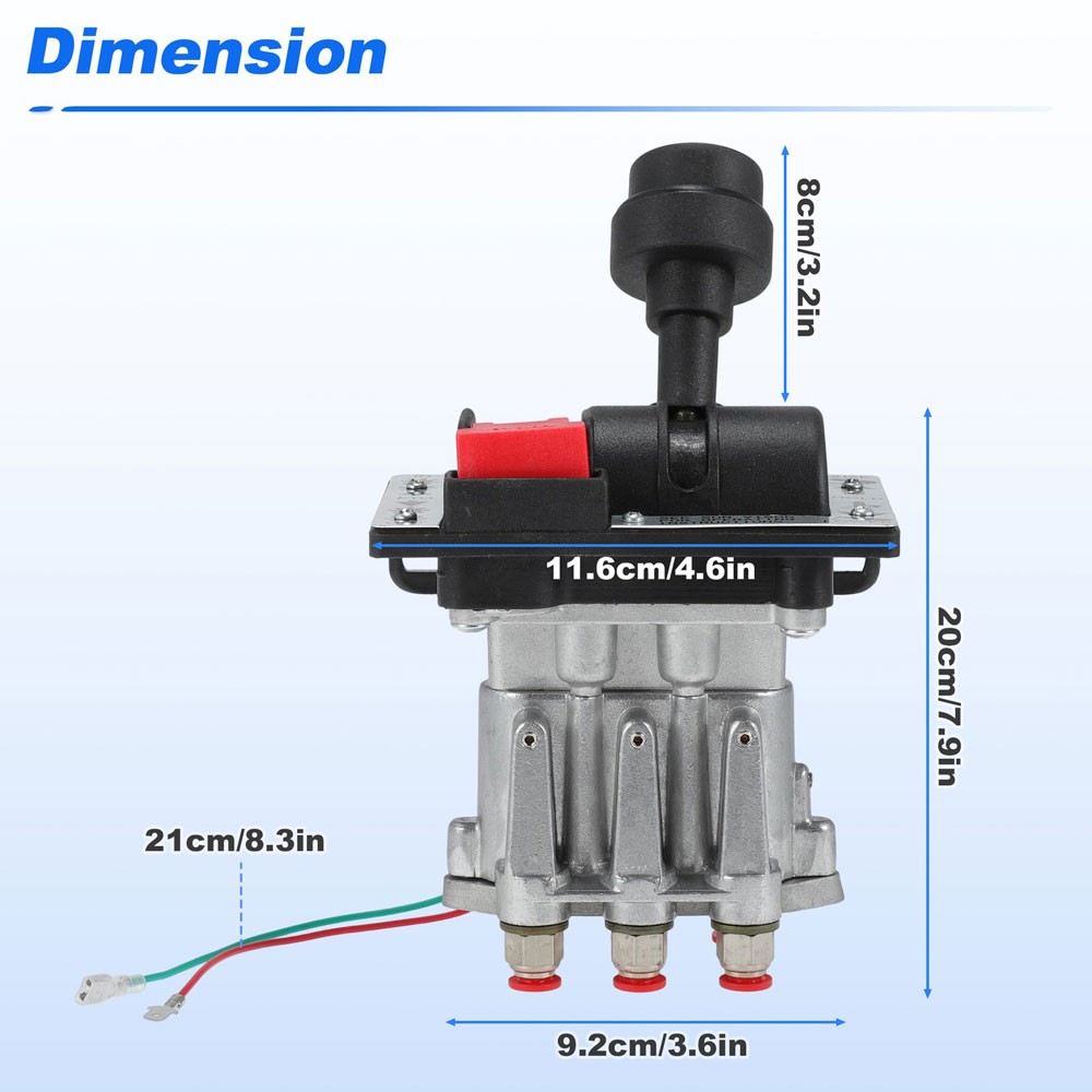 328388-79X PTO Hydraulic Dump Control Valve Manual Control Valve for Dump Truck Truck