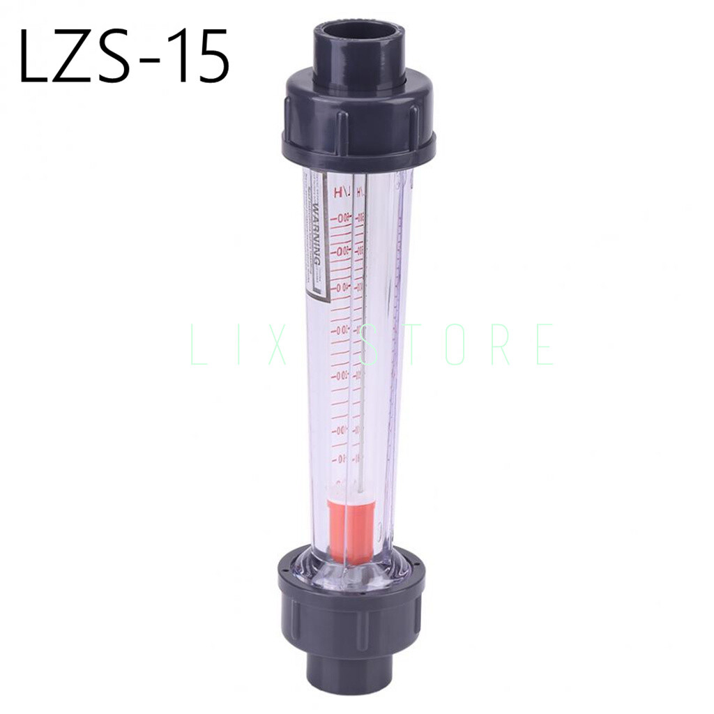 5pc LZS-15A plastic tube water rotameter with flow swith upper or lower