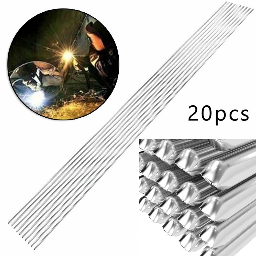 20X Aluminium Welding Rods Wire Brazing for Easy Solder 1.6 Mm / 0.06 Inch Set