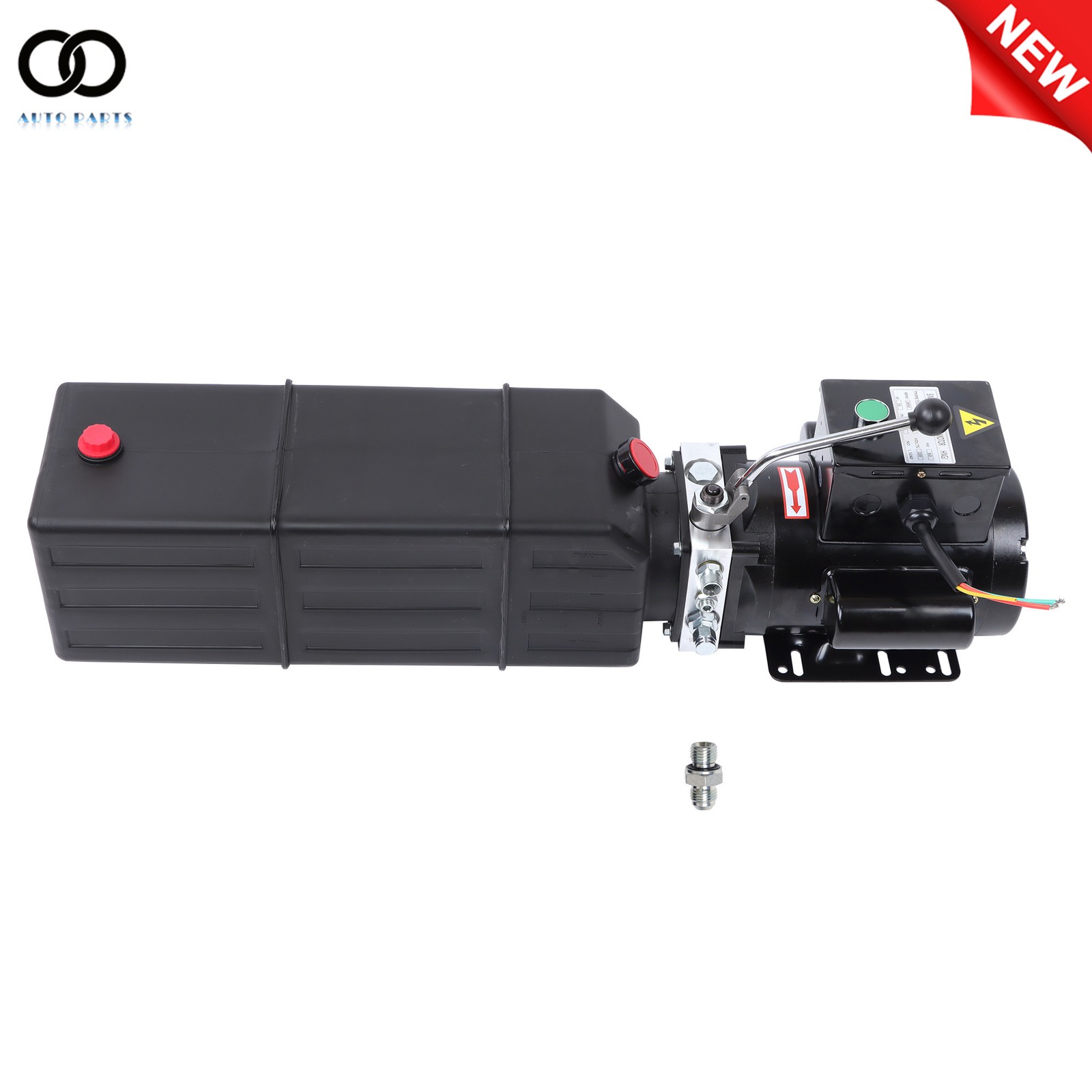 2HP Hydraulic Power Unit 16 Quart 4 Gallon Hydraulic Pump 3450RPM Single Phase