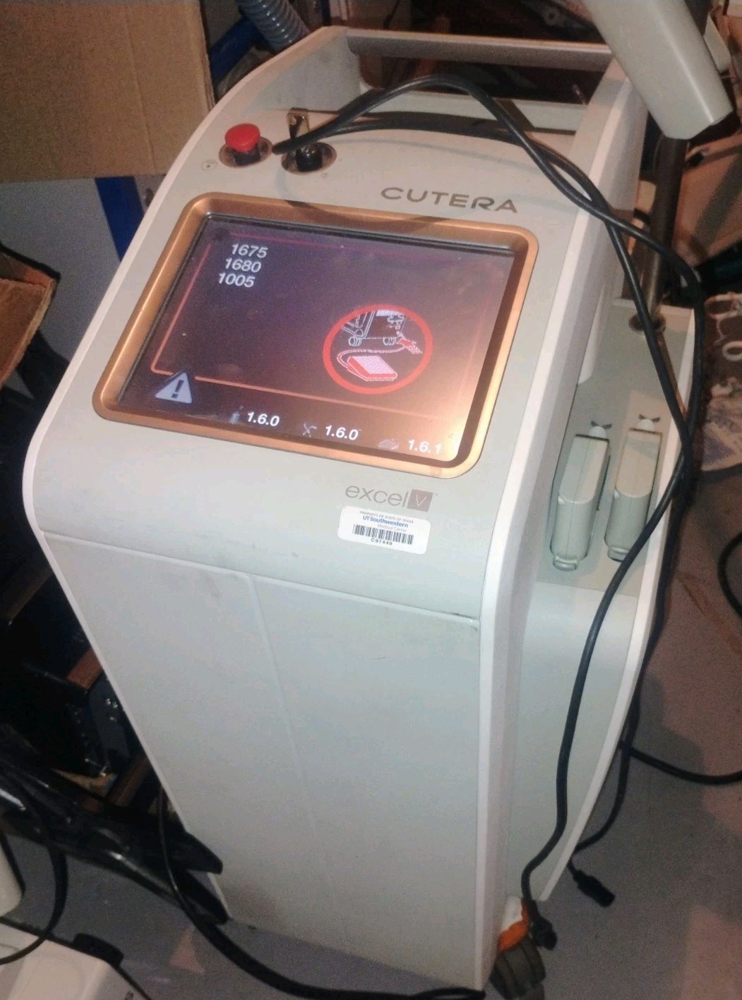 Cutera Excel V Used Condition With Power Cord and Key Only- Read