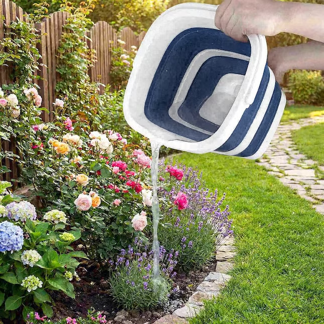 1-gallon BPA-Free Silicone Collapsible bucket