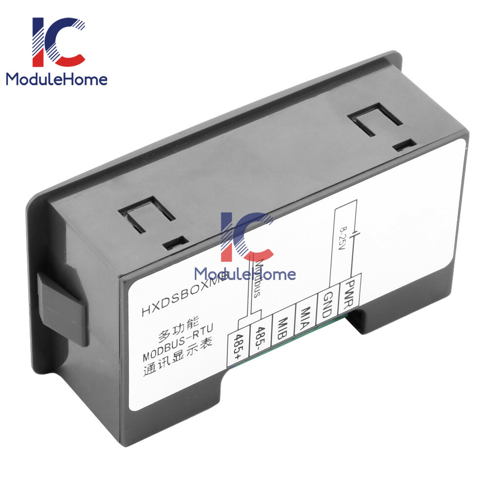 MODBUS-RTU Communication Display Meter RS485 Master-Slave-Monited DC 8-25V New-