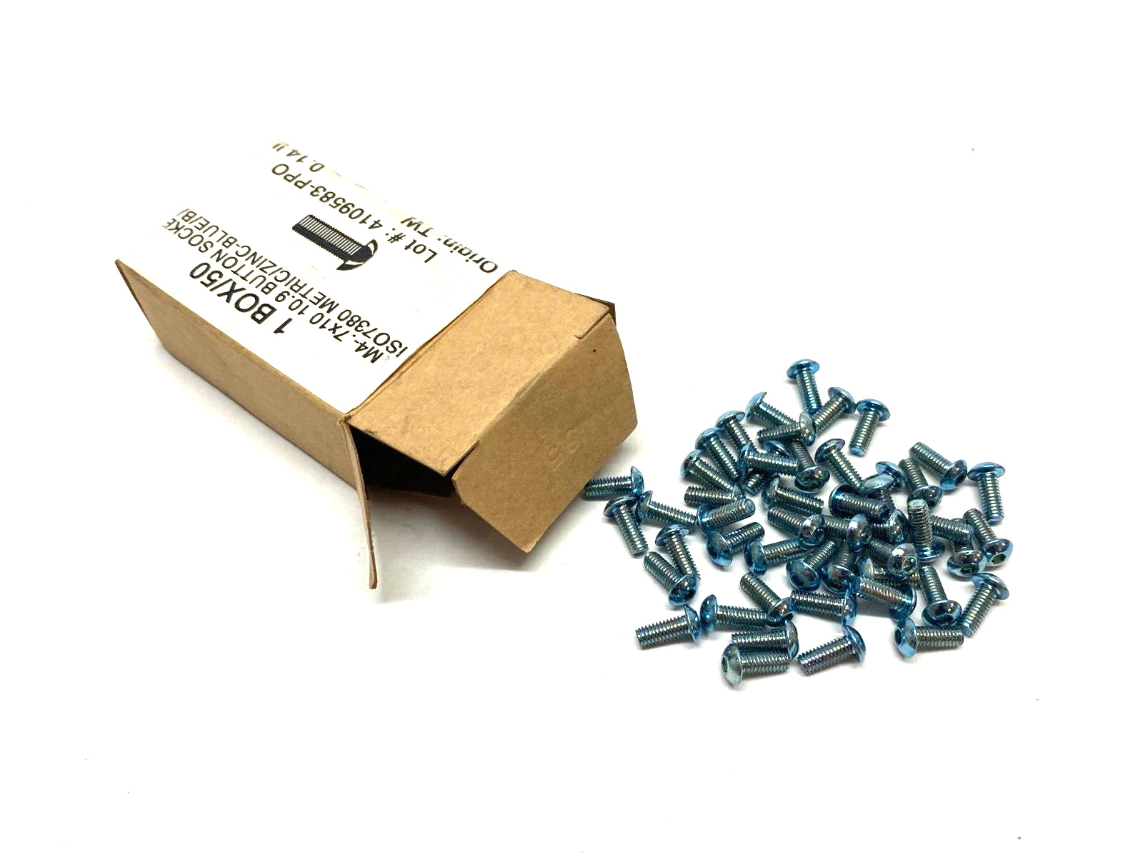 Solution Industries M4 .7×10 10.9 Button Head Socket Bolt 4102938-PPO Box of 50