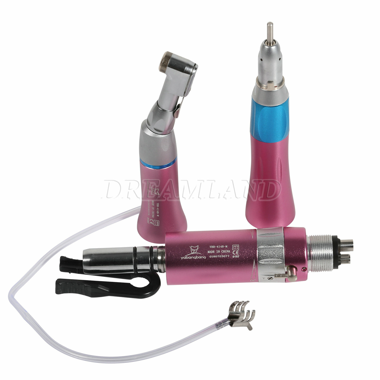 Dental Air Turbine Kit PANA-MAX High Speed Handpiece / EX-203C Low Speed Set 4H