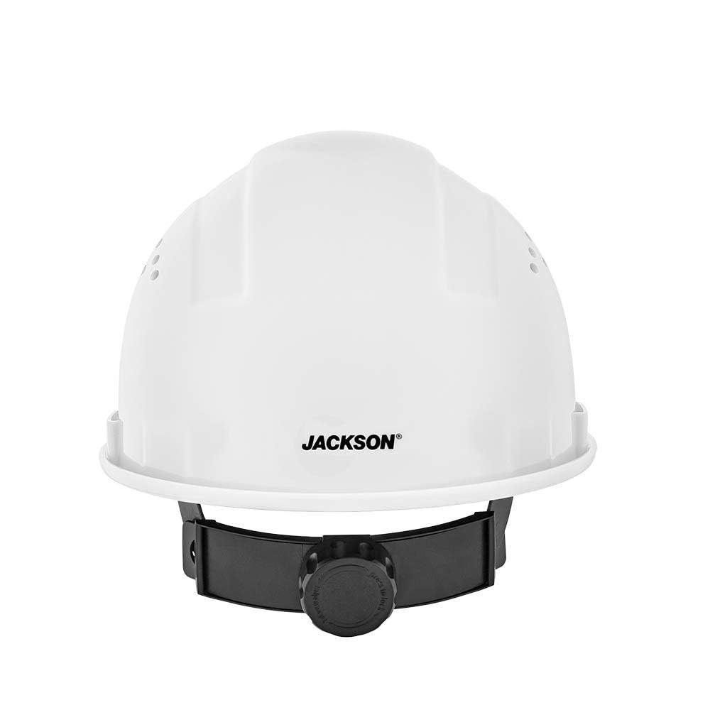 Jackson Safety Advantage Front Brim Hard Hat, Vented, 4-Pt. Ratchet Suspension