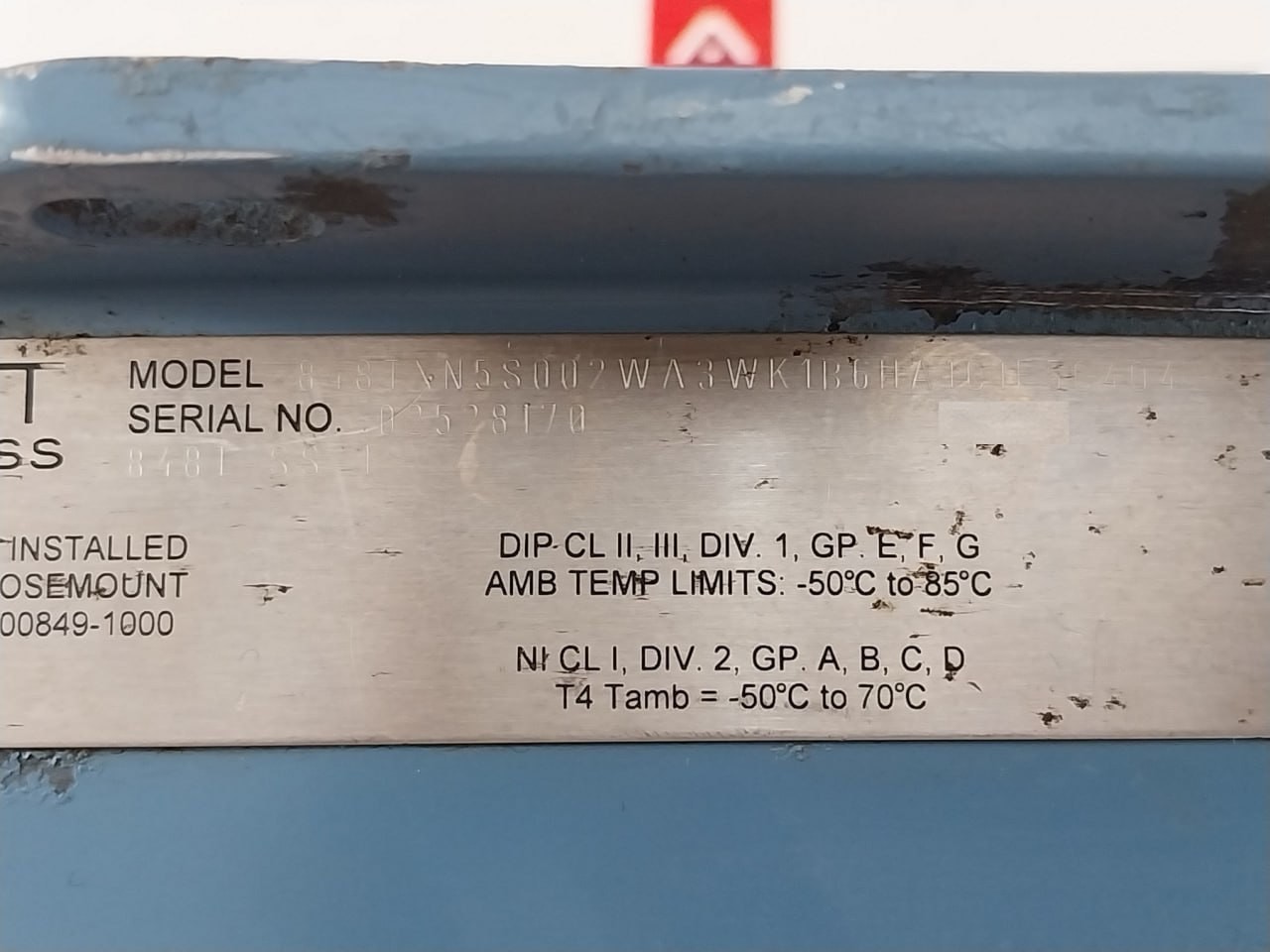 Rosemount 848T Wireless Temperature Transmitter 848TXN5S002WA3WK1B6HA1C1F5C4Q4