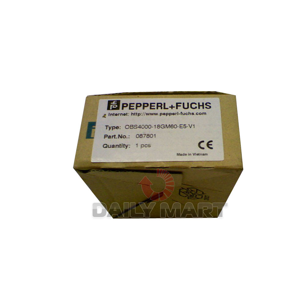 New In Box PEPPERL + FUCHS OBS4000-18GM60-E5-V1 Photoelectric Sensor
