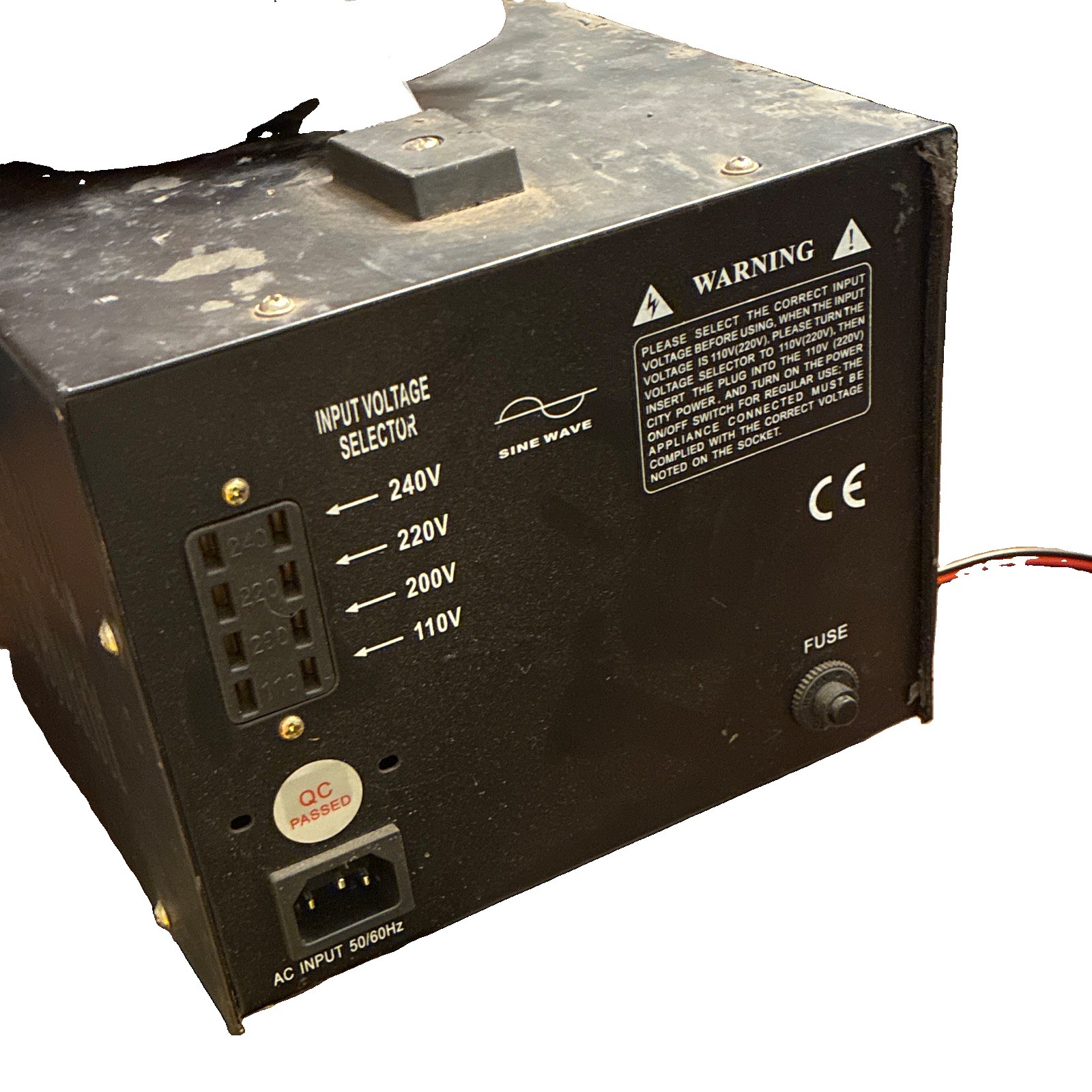 JOHSUN STU-3000 3kVA Step Up/Down Transformer 110/220V 50/60Hz 4 Outlets