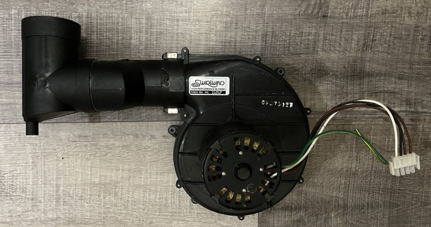 Fasco Swirlwind Inducer Motor Assembly 70582381 U62B1 115V Furnace Draft Blower